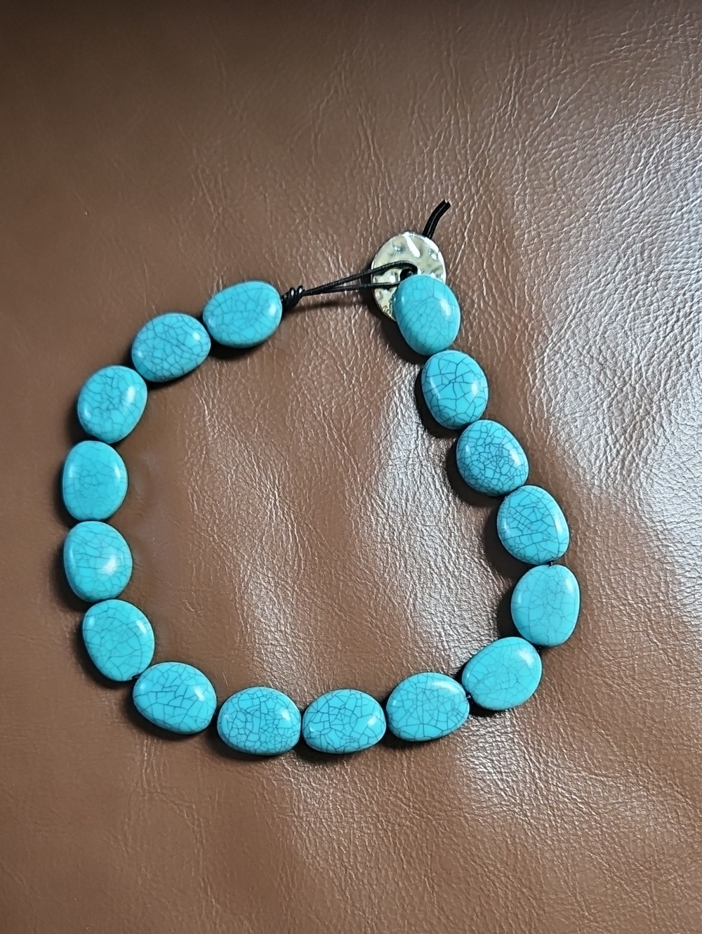 Turquoise Bead Choker- Ralph Lauren Chaps